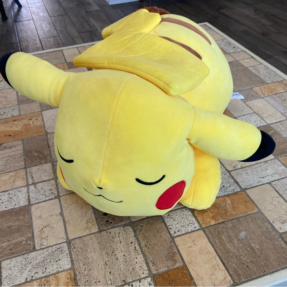 Pokémon Pikachu Sleeping Plush Buddy 18”